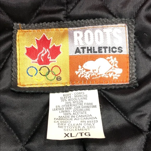 Vintage Roots 1998 Nagano Winter Olympics Team Canada Varsity Jacket – XL – Mint - Picture 2 of 16